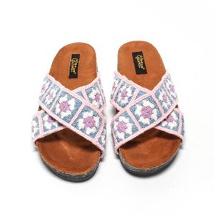 Glitter سليبرز حريمي من جليتر - وردي