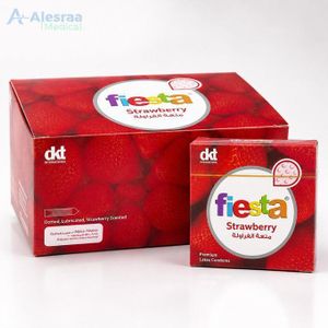 Fiesta فراوله  كاندم عبوة بها 24 علبه العلبه بها 3 قطع