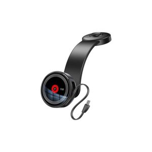 Yesido C314 360 Adjustable Aluminum Alloy Magnetic Wireless Charging Phone Holder With Retractable Cable