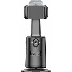 PLOKAMA -AUTO-A20-360 AI Smart Shooting Gimbal 360 Auto Face Tracking Phone Holder Intelligent Vlog Live Stream Video Recording Tripod Mount Remote Control Content Creator