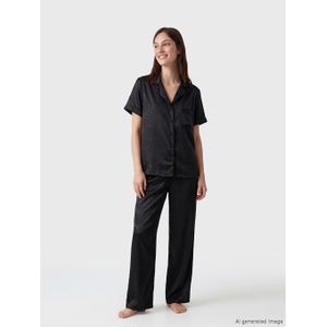 LC Waikiki Patterned Women's Satin Pyjamas Set