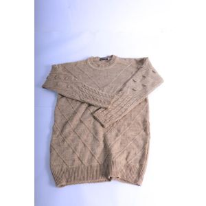 Dress Code dresscode Men's pullover brown sweater, size S-brown -s