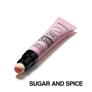 Avon 2 في واحد كريمي للشفاه والخدود 10 مل شوجر آند سبايس