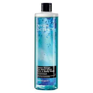 Avon Shampoo-Shower Gel with Deodorizing Effect "Ocean Energy" for Men