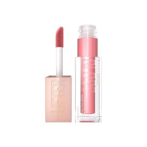 MAYBELLINE NEW YORK Plumping & Hydrating Lip Gloss with Hyaluronic Acid, 5.4ml - Shade: 004 (Silk) 004 Silk