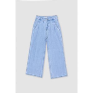 Defacto Wide Leg High Waist Uzun Soft Jeans Trousers