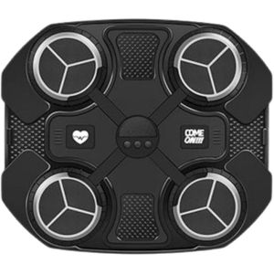 Bluetooth Boxing Machine for Kids - Wall Mounted Smart Punching Bag with Gloves, Music & LED Lights, Training Pad Toy for Boys & Girls Ages 3-12 (Interactive Sports Gift)