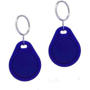 50pcs x RFID Proximity EM4100 125KHz ID Keychain for Access Control - 2724651418776