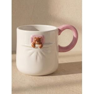 LC Waikiki Bear Figured Patterned Ceramic Mug 295 Ml
