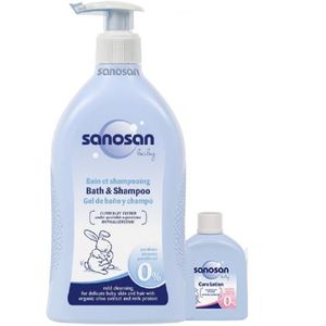 sanosan bath & shampoo 500ml