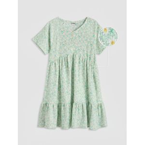 LC Waikiki V Neck Floral Girl's Dress