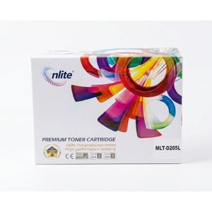 Enlite خرطوشة حبر MLT-D205L متوافقة باللون الأسود – سعة 5000 صفحة لطابعات سامسونج ML وSCX
