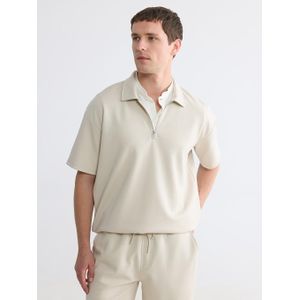 LC Waikiki Half-Zip Polo Collar Men's T-Shirt