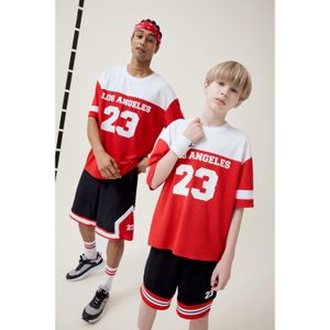 Defacto Boy Knitted Short Sleeve T-Shirt - Red
