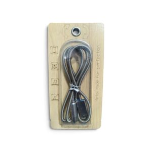  USB كابل شحن ونقل بيانات معدني؛ بمنفذ ميكرو 