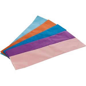 3A  Crochet Gift Wrapping Paper 5 Pieces 50 * 80cm - Multi Color 50100-3 - -12408-Multi Color