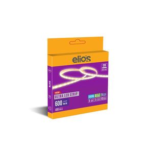 Elios شريط ليد إليوس ألترا جهد منخفض بطول 5 متر بإضاءة بيضاء محايدة (COB، 5 وات، 480 ليد/متر، 600 لومن، 4000 كلفن)