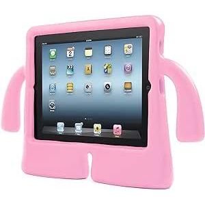 Kids Case Compatible with Apple iPad 2-3/4 Shockproof Heavy Duty Case Cute Boys Girls (Light Pink)