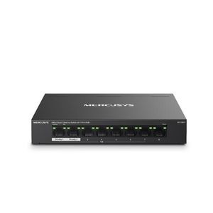 Mercusys 8-Port Gigabit 10/100/1000 Desktop Switch with 7-Port PoE+ Ideal For ip cameras