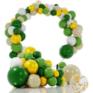 مجموعة أقواس بالونات بلون الزيتون الأخضر - مجموعة أقواس بالونات باللون الأخضر الحكيم - زينة عيد ميلاد بالونات خضراء - بالونات عيد ميلاد للأولاد - مجموعة زينة البالونات - زينة استحمام الطفل للفتيات - بالونات الزفاف