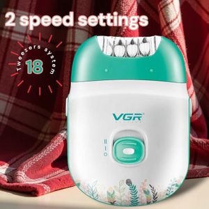 VGR ماكينة ازالة الشعر للسيدات بروفيشنال قابلة للشحن - V-726