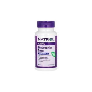 Natrol Melatonin, Time Release, 5 mg, 100 Tablets