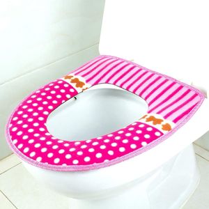 Deluxe Velvet Toilet Seat Cover with Scotch Back for Easy Installation and Removal, Universal Size - The Perfect Solution for Bathroom Hygiene and Comfort 