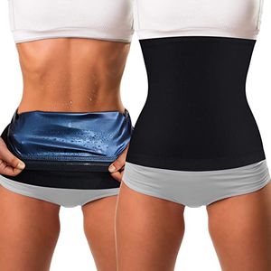 Fashion (Button Navy)Waist Trimmer For Women Sweat Wrap Sweat Waist Corset  Sweat Tummy Slimming Belt Stomach Wraps Body Shaper Weight Loss Belly Gym  MAA @ Best Price Online