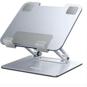 Yesido Adjustable Height Foldable Tablet Holder – Multi-Angle Air-Cooled Metal Stand for Laptops, Tablets, and Mobile Phones C185