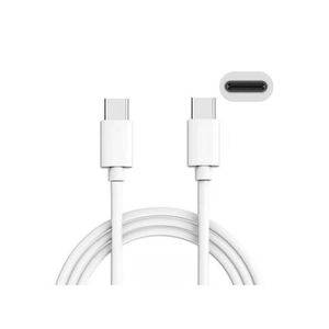 1m USB Type-C Charging Cable - White