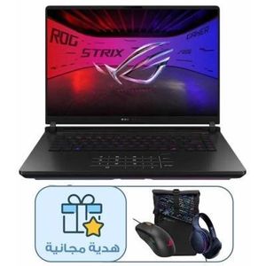 Asus ( G835LW-AI642W ) ROG Strix SCAR 18 Ultra 9 Processor 275HX, DDR5 64GB, 2TB PCIe 4.0 NVMe M.2 Performance SSD, NVIDIA GeForce RTX 5080 Laptop GPU, 18 2.5K (2560 x 1600, WQXGA), Windows 11 Home - 197105925458 - B0GXWQ19DW 90NR0LI1-M002J0