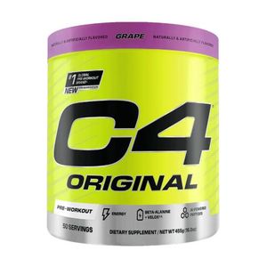 Cellucor C4 Original Pre-Workout Powder 50 Servings - 50-Day High-Value Supply - Advanced Energy, Focus & Muscle Pump Matrix - Non-GMO & Gluten-Fre