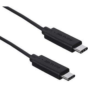 Keendex 1899 usb 2.0 type-c to usb b microdia cable, 1 meter - black