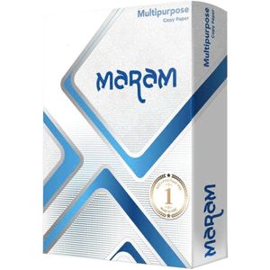 Maram ورق تصوير وطباعة مقاس A4 وزن 70 جم 500 ورقة أبيض