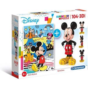 Mickey Mouse 3D  Puzzle