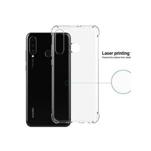 جراب حماية مدرع بتصميم كينج كونج لهاتف هواوي P30 لايت/نوفا 4E، مقاوم للكسر، حماية فائقة - شفاف