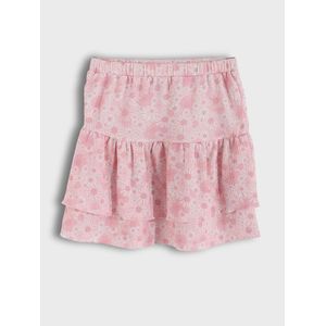 LC Waikiki Floral Girl's Short Skirt With Elastic Waist