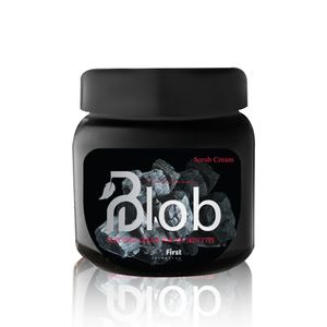 First Cosmetics Blob Scrub Cream With Black Stone - 250 GM