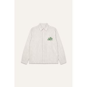 Defacto Boxy Fit Striped Long Sleeve Shirt
