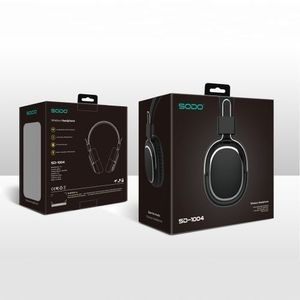 SODO SD-1004 Bluetooth 5 Dual Mode Wired/Wireless Headphone  - Black