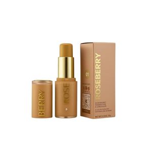 Rose Berry Foundation & Concealer â€“ Shade 01 (Elegant Bronze Touch)