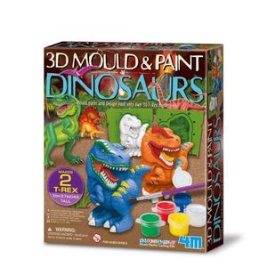 4M Mould & Paint 3D Dinosaurs - 04777