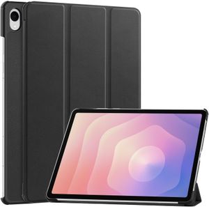 Slim Folio Case for Samsung Galaxy Tab S11 (11-inch) 2025 SM-X730/SM-X736B – Smart Cover with Auto Wake/Sleep, Adjustable Kickstand, Shockproof Lightweight Hard Shell -Black