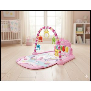 Baby Piano Fitness Mat - Multicolor -AS-MS-1-249-Multicolor