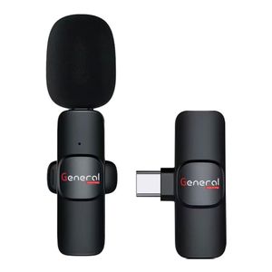 General G30 Type-C 2.4GHz Wireless Microphone System 2 Pieces - Black
