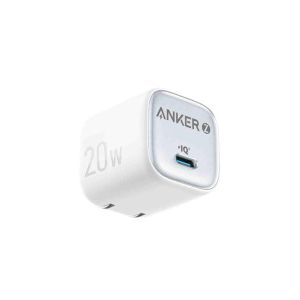 Anker Zolo 1C Wall Charger Type-C 20 W Fast Charging, Improved Temperature Control, Small Design and Charge 3X Faster, Compatible With iPhone, iPad, Samsung - White