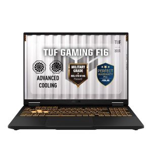 Asus TUF Gaming F16 2025 FX608JMR-RV057W Gaming Laptop Intel Core I7 14650HX 512GB SSD 16GB RAM 16 Inch WUXGA IPS NVIDIA GeForce RTX 5060 8GB GDDR7 Windows 11 Grey