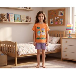 بيجاما صيفي بناتي 