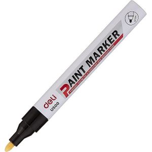 Deli  Doku Paint Marker Pen, Metal Barrel, Black