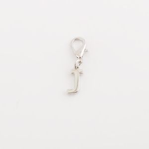 Carpisa  Letter I Charm  Plated Initial Pendant with Lobster Clasp